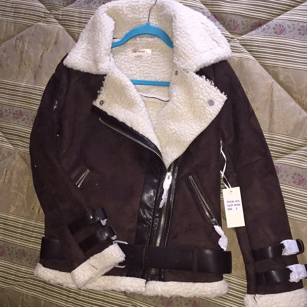 Vegan Suede Coat
